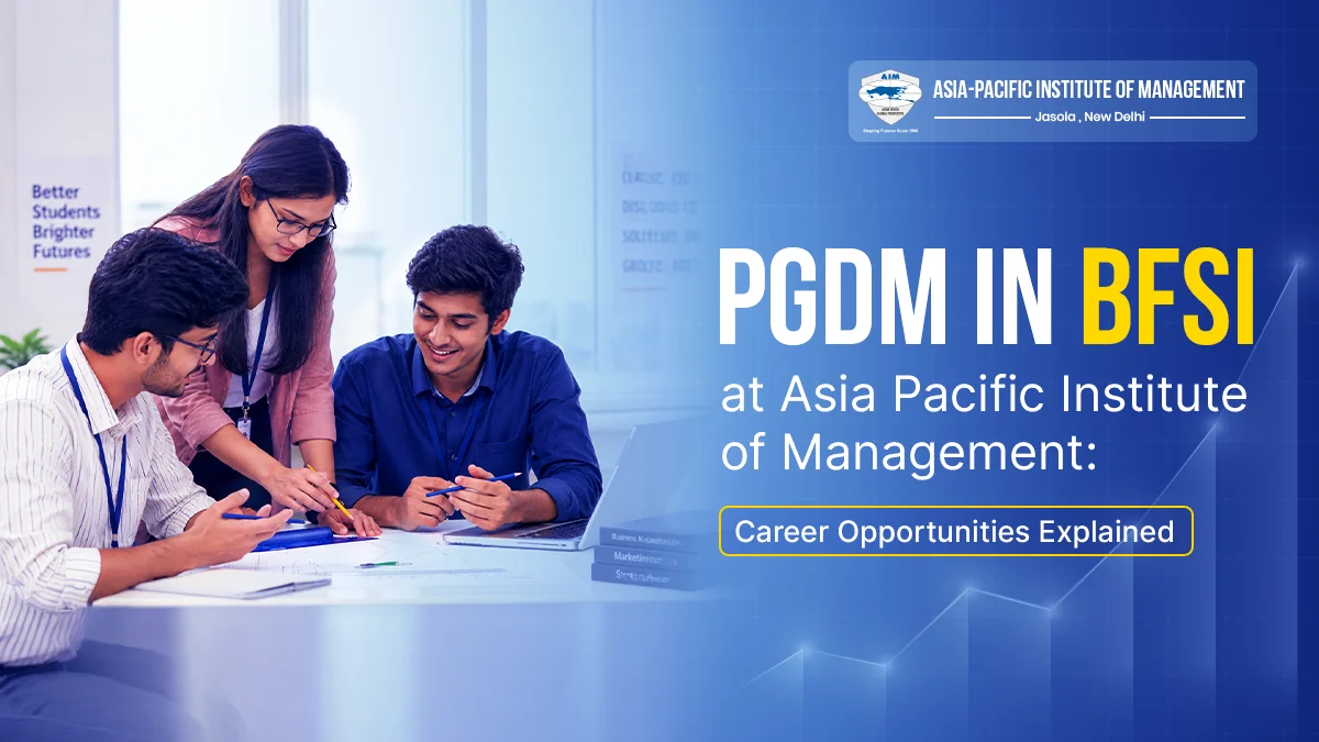 PGDM in BFSI