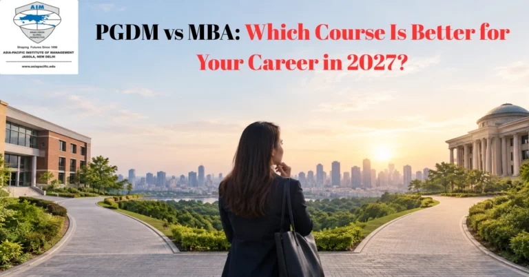 PGDM vs MBA: Which Course Is Better for Your Career in 2027?