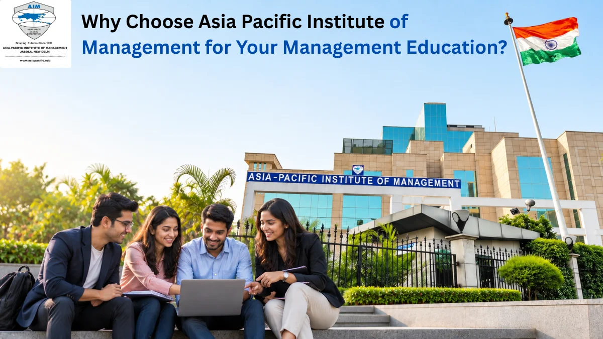 Why Choose Asia Pacific Institute of Management for Your Management Education?