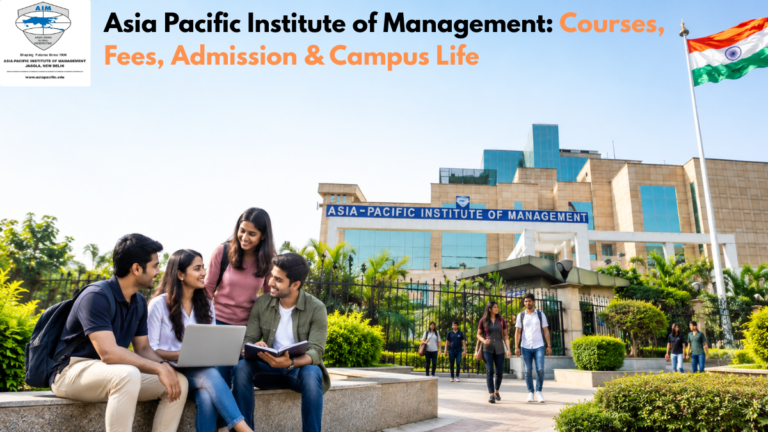 Asia Pacific Institute of Management: Courses, Fees, Admission & Campus Life