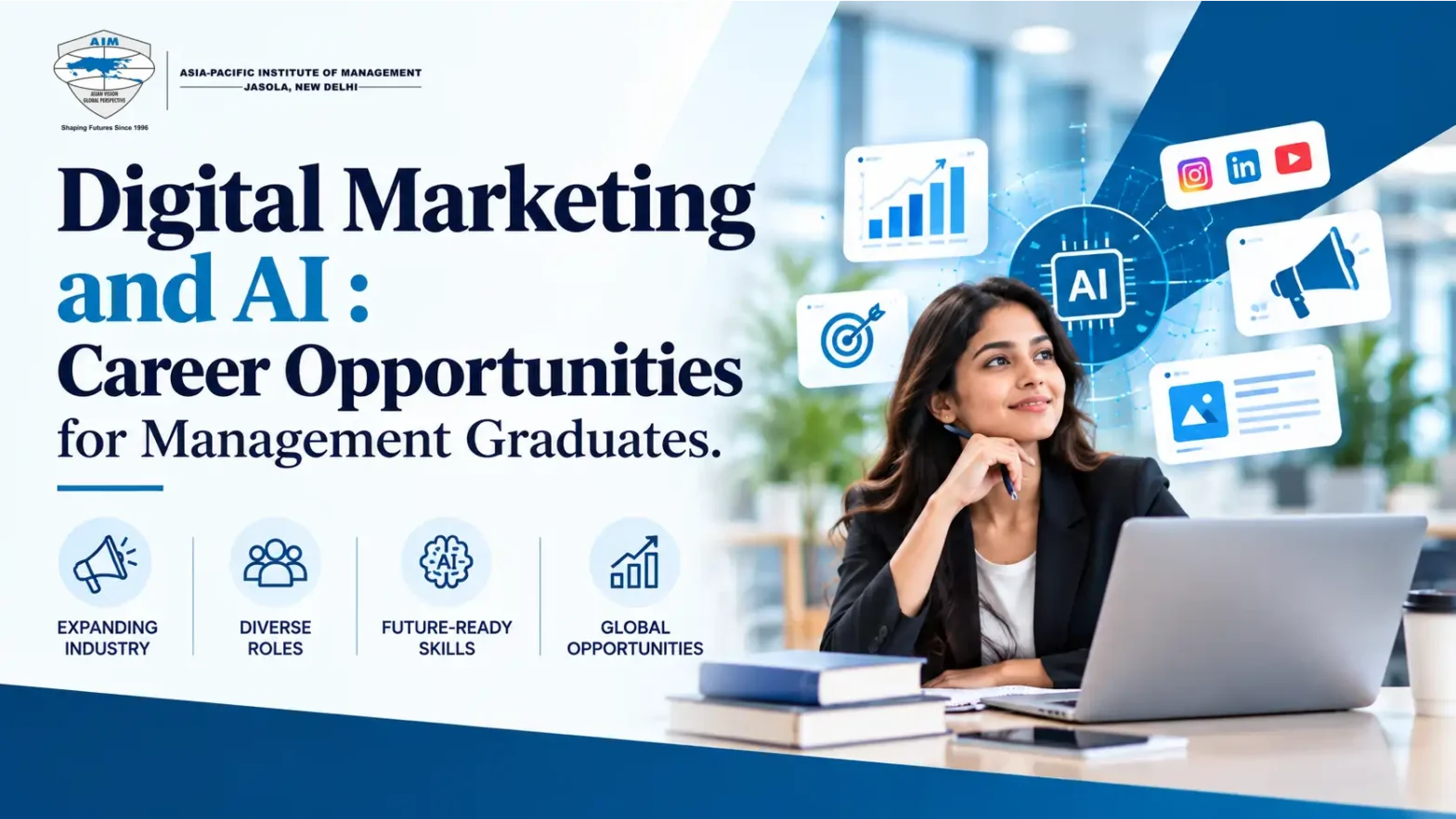Digital Marketing and AI: Career Opportunities for Management Graduates 