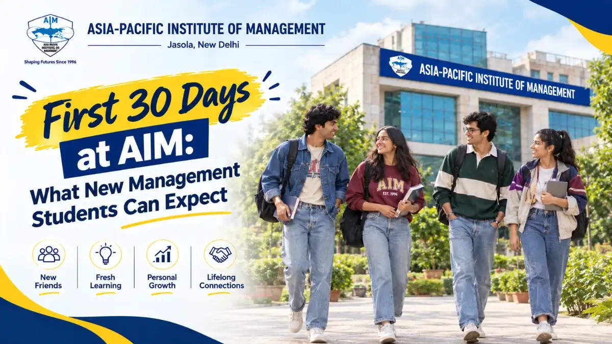 First 30 Days at AIM: What New Management Students Can Expect