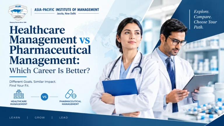 Healthcare Management vs Pharmaceutical Management: Which Career Is Better?