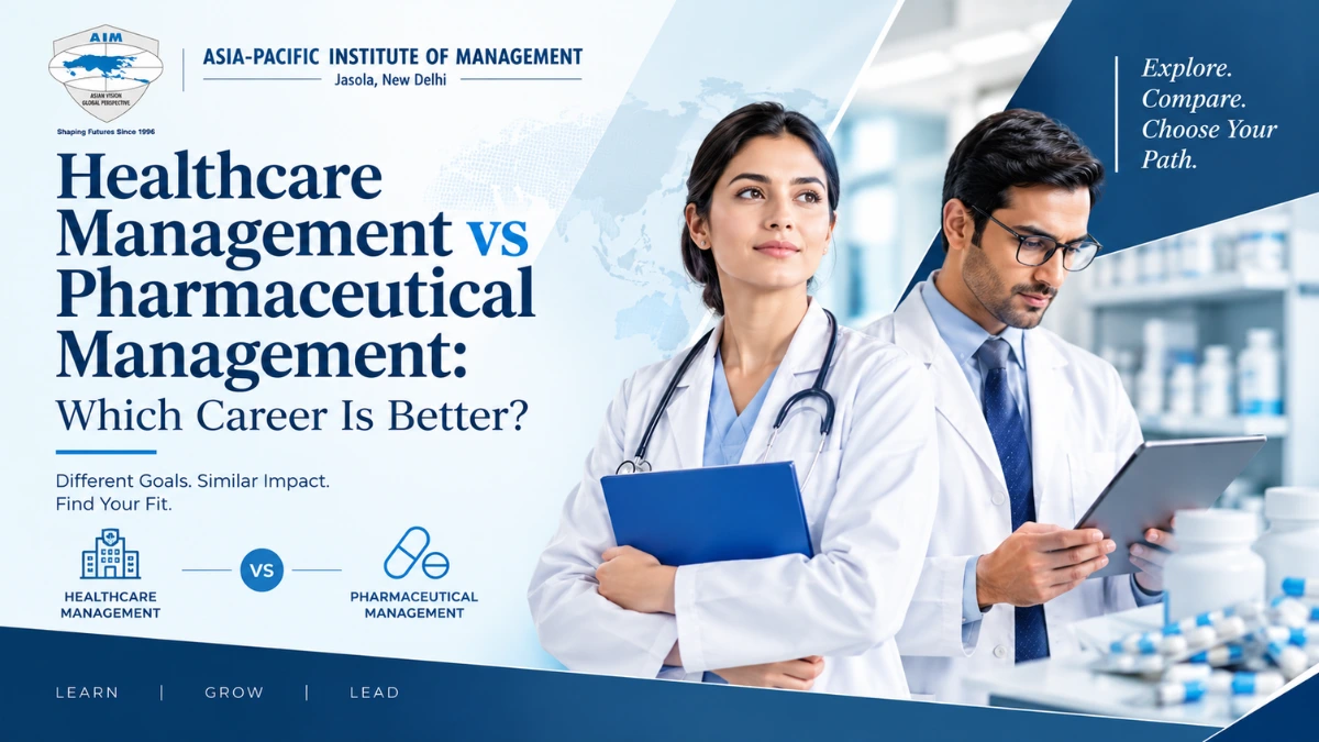Healthcare Management vs Pharmaceutical Management