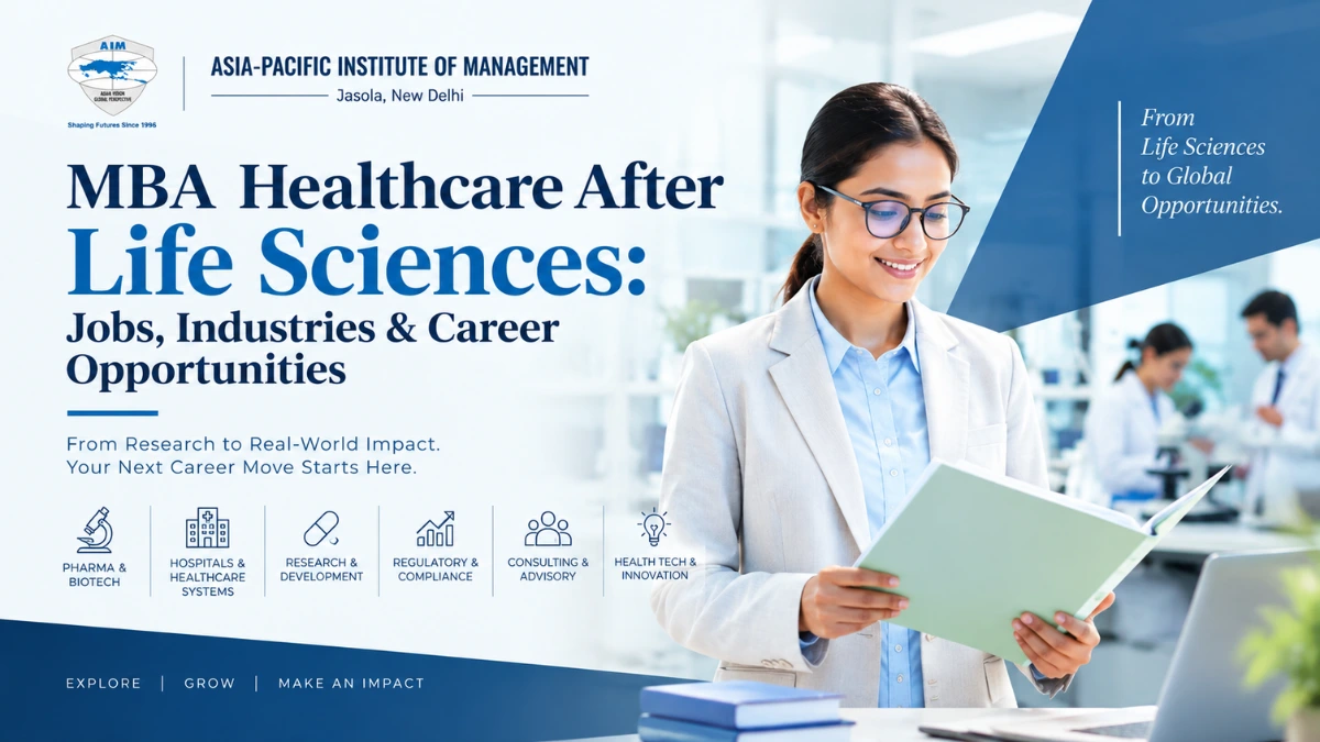 MBA Healthcare After Life Sciences: Jobs, Industries & Career Opportunities