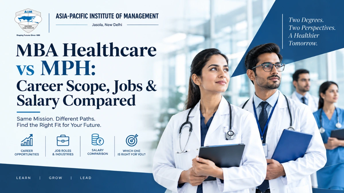 MBA Healthcare vs MPH: Career Scope, Jobs & Salary Compared