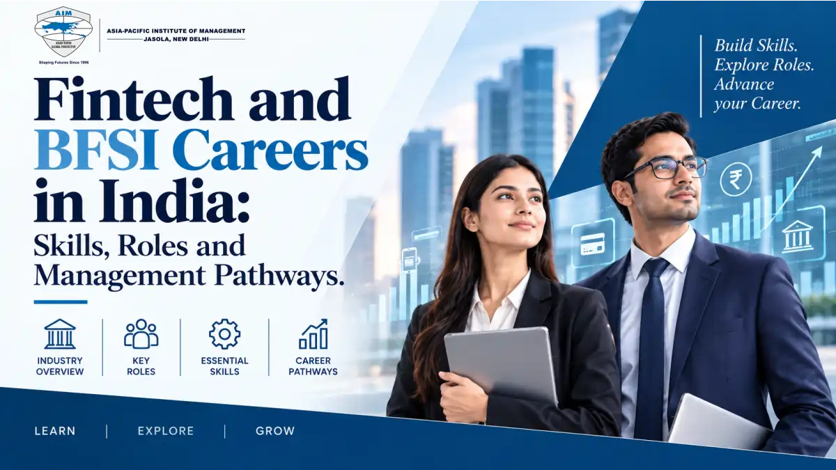 Fintech and BFSI Careers in India: Skills and Roles in 2026